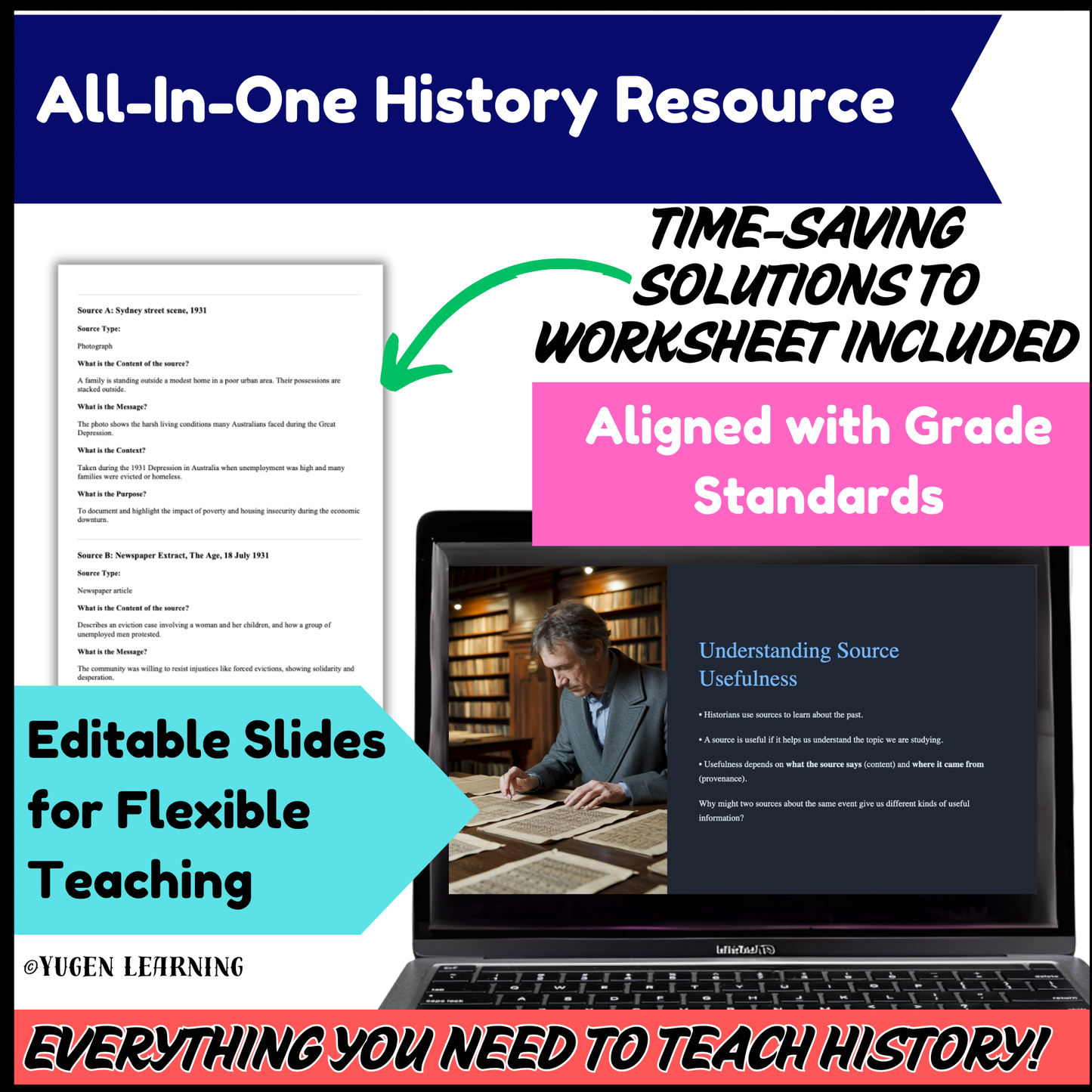 Australian History - Great Depression Family experiences Source Usefulness