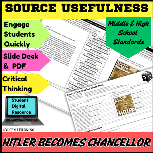 Weimar Republic Nazi Germany - Hitler's rise to Chancellor Usefulness Skills